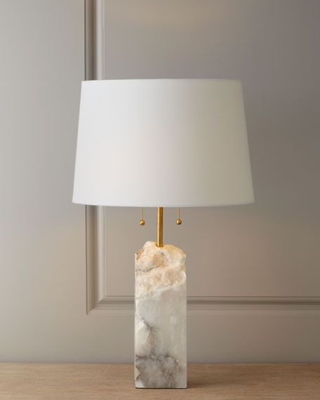 Regina Andrew Design Raw Alabaster Lamp in 2019 | Home Accoutrements