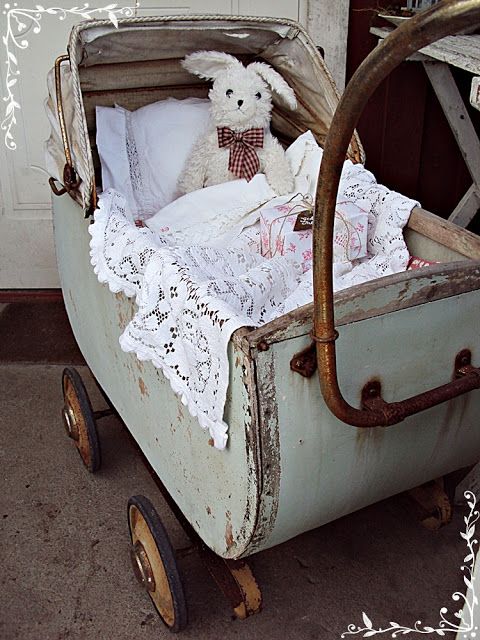 Vintage Baby Carriage~❥ | ANTIGUEDADES VARIOS | Barnvagnar, Vintage
