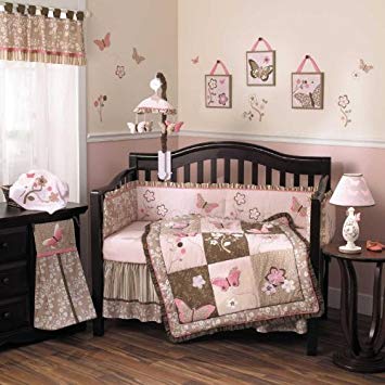 Mia Rose 6 Piece Crib Bedding Set