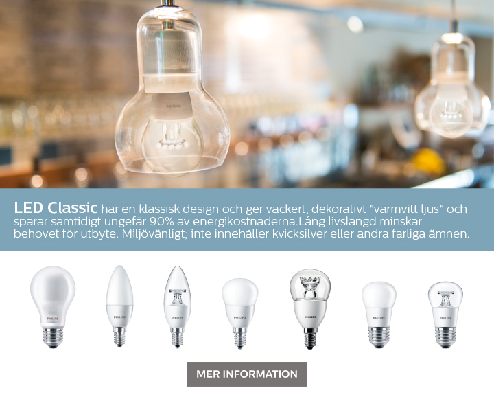 Krigsvoll AB - Förnya hemmet med LED-lampor