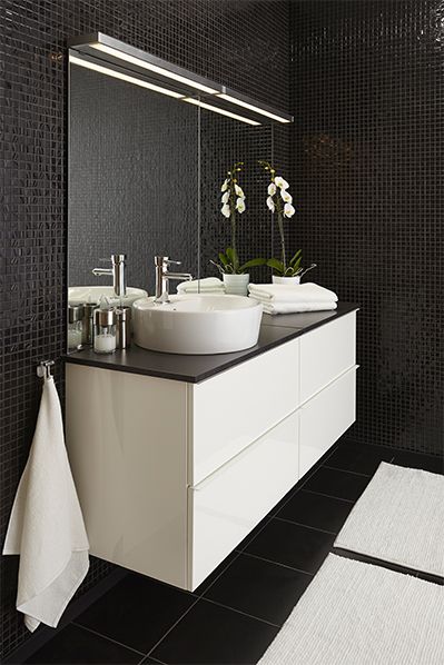 Ванные - IKEA More | Dubbla handfat | Ikea badrum, Badrumsinredning