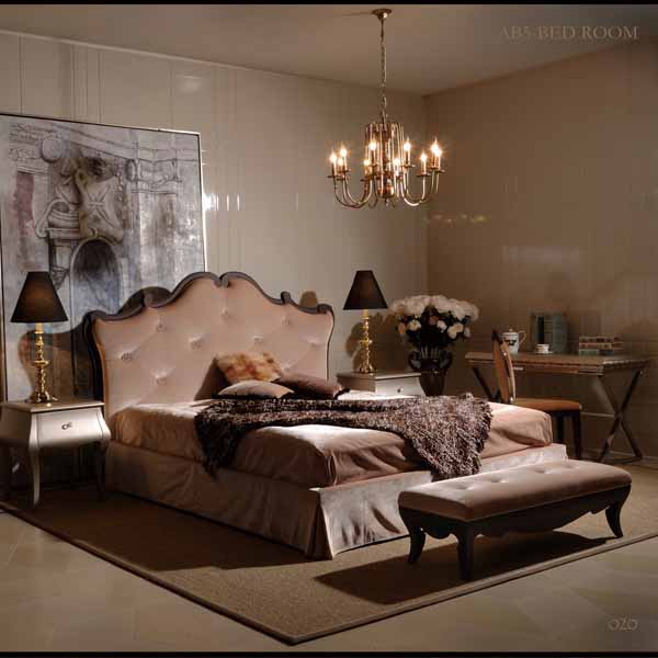 Eleganta möbler för sovrum