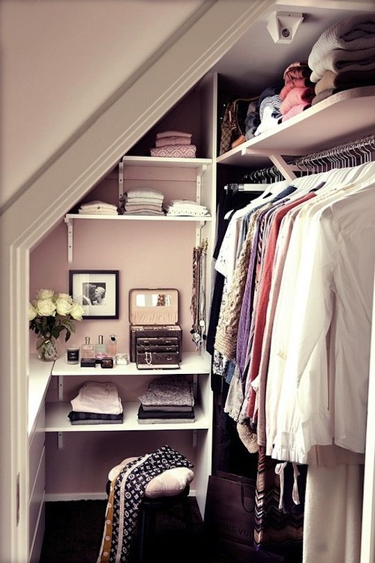 Beautifully Organized: Closets | Garderob ideer | Garderob snedtak