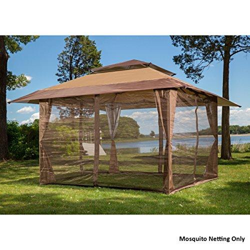 10' x 10' mosquito netting panels for gazebo canopy