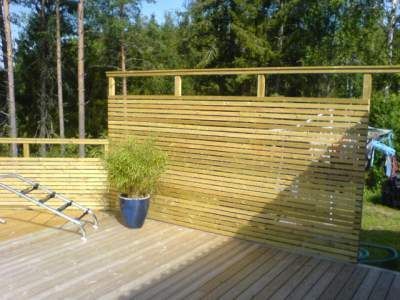 Tips på snyggt staket runt poolen poolområdet trädgård | renovate