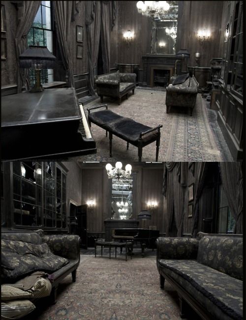 50 Gothic Designed Living Rooms and decorating ideas | Magical