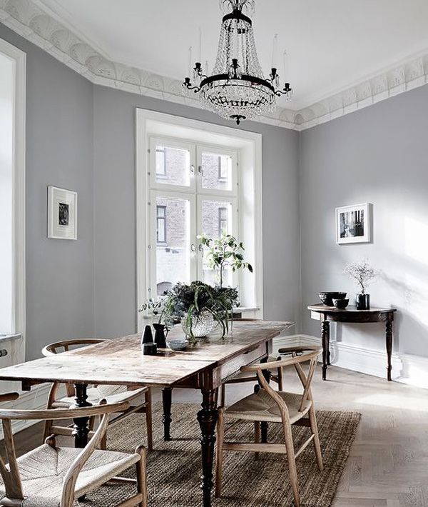 Inredning trend: grått IS the new black | dining spaces | Vardagsrum