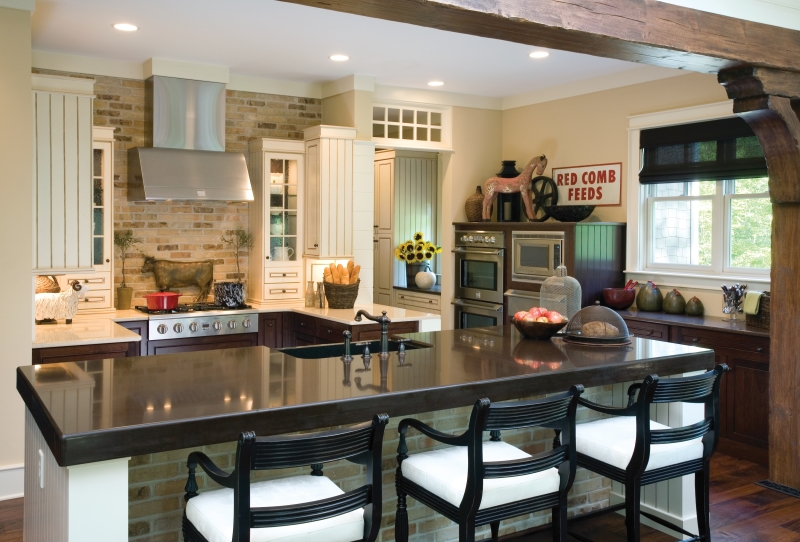 Kitchen Island Design Ideas With Seating (SMART Tables,Carts & Lighting)