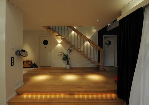 LED-belysning i modern villa - Lighthouse | Spännande lösningar