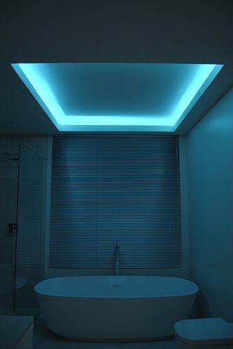 Using RGB Lumilum Strip Light. Led light bathroom ambient