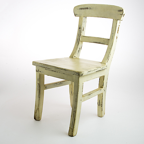 BARNSTOL, målat trä, samtida. Furniture - Armchairs & Chairs - Auctionet