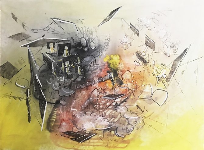 Roberto Matta and the Fourth Dimension - Projects - Salamatina Gallery