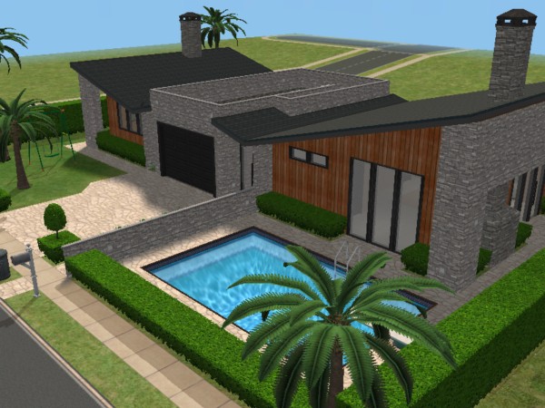 Mod The Sims - 60's Moderna Beach House
