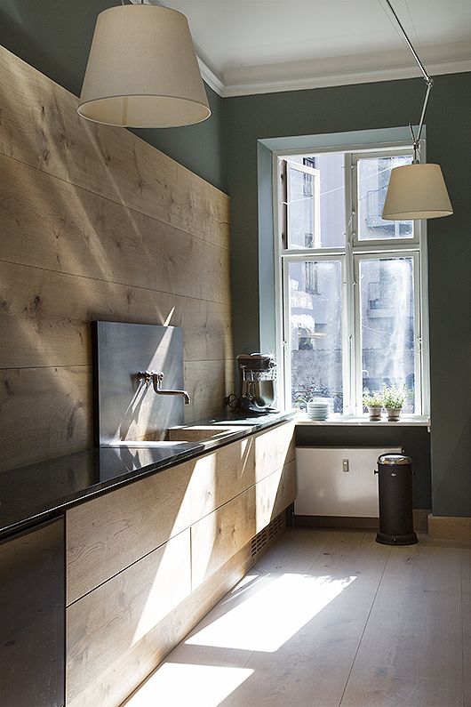 Modern & rustic kitchen | interior | Kök design, Matplats kök och Kök