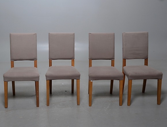MATSTOLAR, FYRA ST. MODERNA. Furniture - Armchairs & Chairs - Auctionet