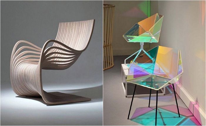 Moderna och moderna möbler