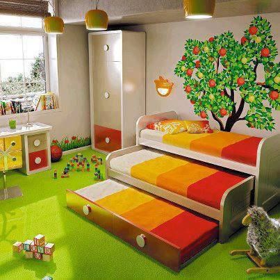 TRIPLE TRUNDLE BED! | Kids stuff | Kid beds, Kids bunk beds, Kids room