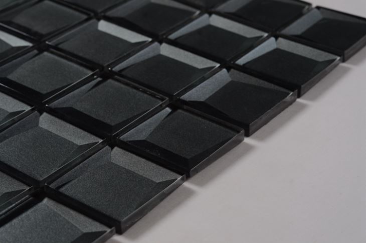 Billiga Black Mosaic Tile Tillverkare och Leverantörer - Partihandel