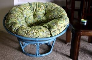 refinishing a papasan chair - I especially like her instructions for