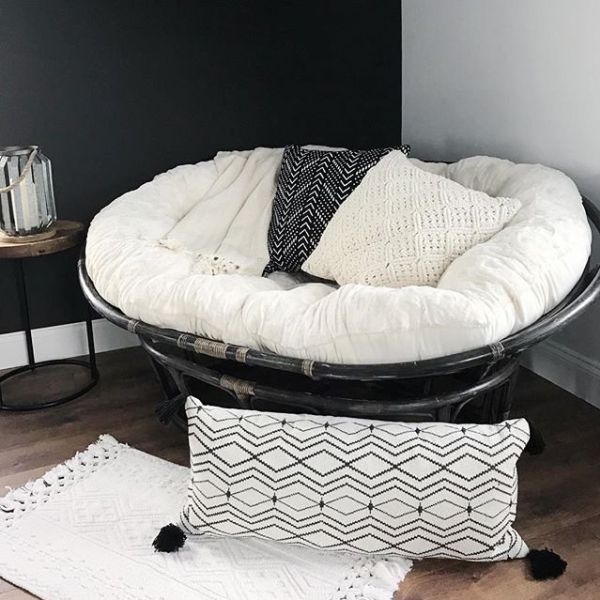 Papasan Double Taupe Chair Frame in 2019 | Playroom | Bedroom