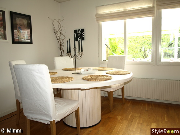 Runt bord 6 stolar - 3 idéer till ditt hem