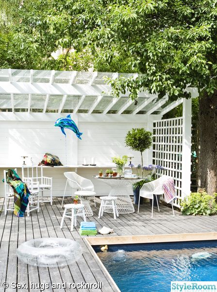 Bild på pool - Drömmen om ett växthus eller tak av glas av Lilla_Ru