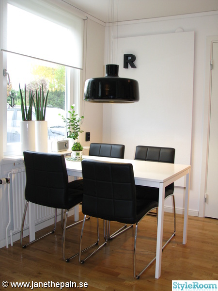 Svart matbord - 117 idéer till ditt hem