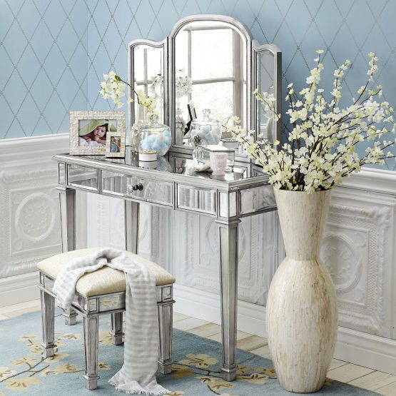 Design toalettbord, sminkbord i det inre | beautysummary