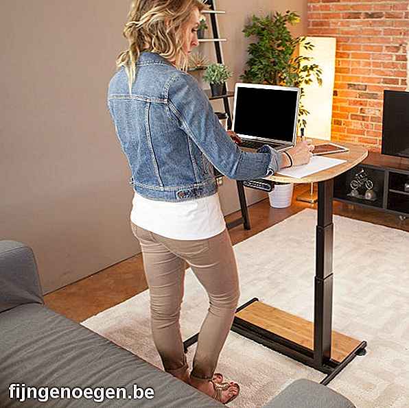 Detta justerbara stående skrivbord kan vara det enda bordet som