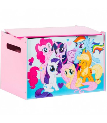 Köp online My Little Pony Träleksakslåda 60x40x40 cm rosa WORL920001