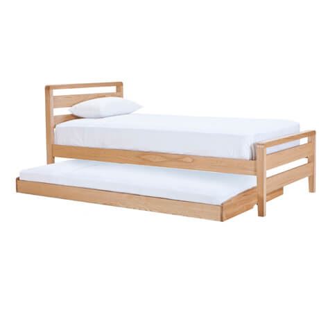 Storabed King Single Bed With Trundle, Natural in 2019 | Recamaras