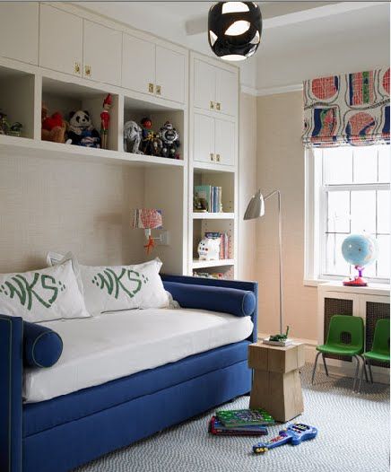 Inbyggd säng/soffa | Barn | Cool kids rooms, Kids bedroom, Built in