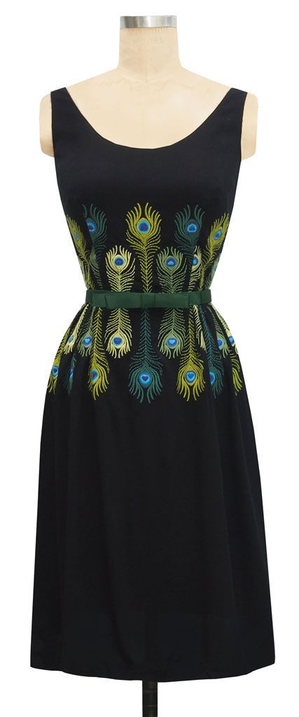Retro Dresses | My Vintage Flair | Dresses, Retro dress, Peacock dress
