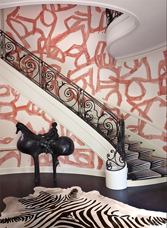 eclectic staircase ideas
