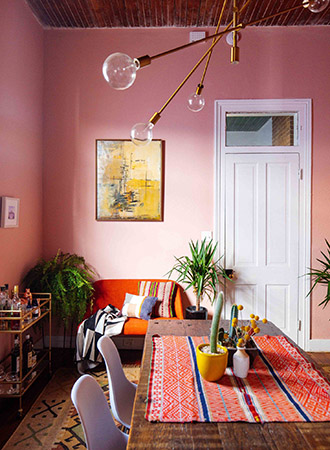 paint trends 2019 dusty pink