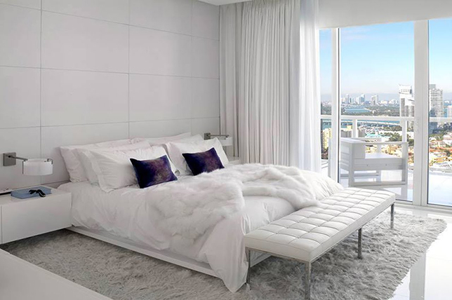 modern white minimal bedroom flooring ideas 2019