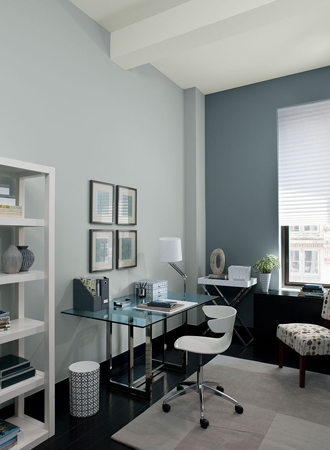 ljusgrå bästa interiörfärg för kontor