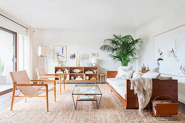 modern boho Living Room Interior Design Trends 2019
