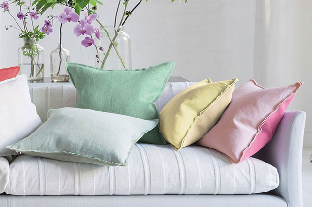 pastel decorative pillows 2019