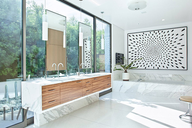 inspiring mid century modern bathroom interior design