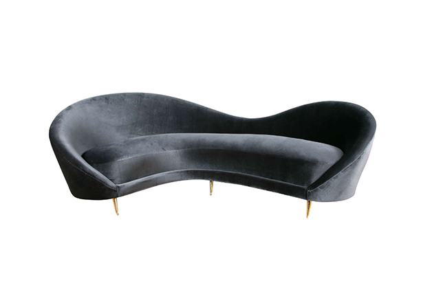 bästa moderna grå soffa
