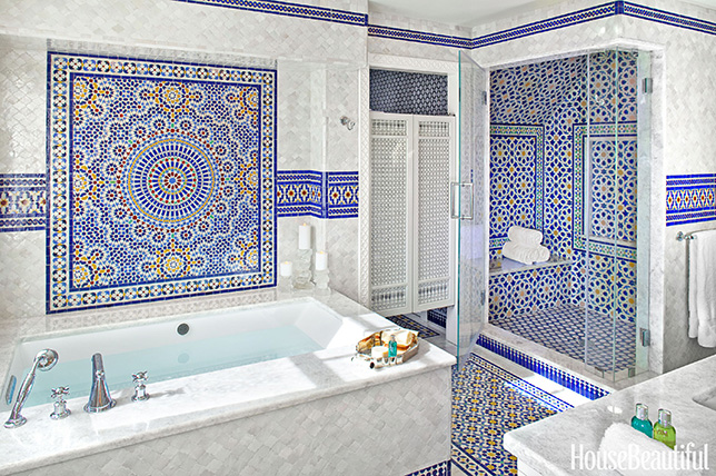 moroccan bathroom tile ideas