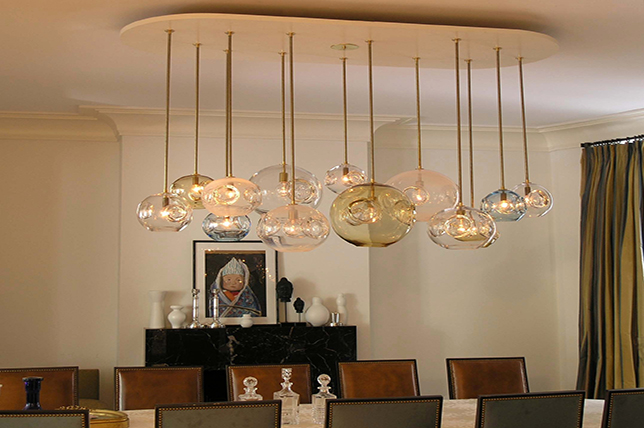 vintage inspired dining room lighting
