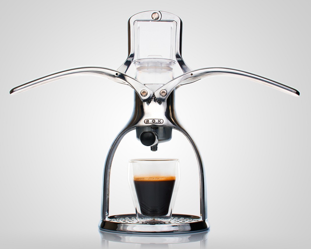 rok manuell espressomaskin