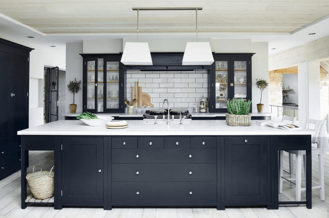 black and white modern kitchen ideas